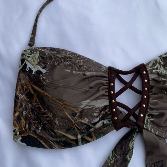 Take 50% OFF- Advantage Max-1 Camo Bikini Bra, Size-L - Picture 4 of 7